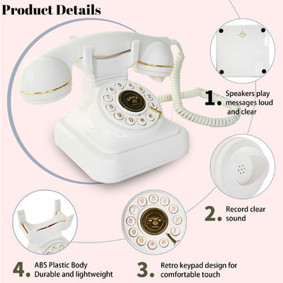 32GB Audio Guest Book Διατηρήστε τις αναμνήσεις υψηλής ευκρίνειας Audio Guest Book Τηλέφωνο