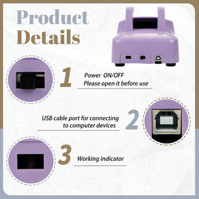 USB συμβατό τηλέφωνο βιβλίο επισκεπτών ηχογράφηση τηλεφώνου πλαστικό για ντους μωρών