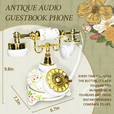 32GB Phone Guest Book Εύκολη λειτουργία ηχογράφηση φωνής βιβλίο επισκεπτών για ειδικές περιπτώσεις
