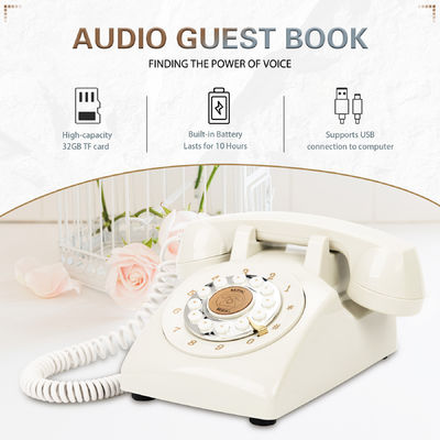 32GB Audio Guest Book Οικογενειακοί φίλοι Φωνητικό μήνυμα Guest Book για ειδικές περιστάσεις Μονάδες